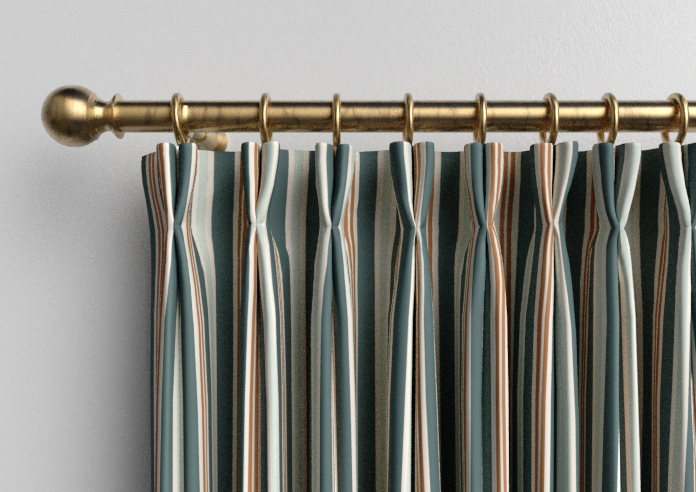 The British Stripe Co. Charles, Teignbridge No.1 - Made to Measure Curtains - Image 10